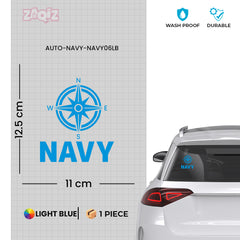 Navy on Duty Vehicle Window Decal