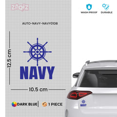 Proud Navy Officer on Board Sticker