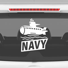 Navy Officer Shield Design for Vehicles