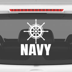 Proud Navy Officer on Board Sticker