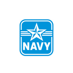 Support the Navy Emblem Car Window Decal