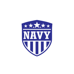 Navy Officer Car Sticker for Road Awareness