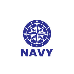 Durable Navy Emblem Decal for Cars