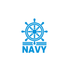 Navy Duty Car Safety Sticker for Awareness