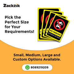 Weatherproof Parking Restriction Marker