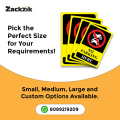 High-Visibility Parking Restriction Signage