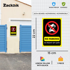 Weatherproof Parking Restriction Marker