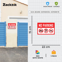 Professional Parking Control Sign for Offices