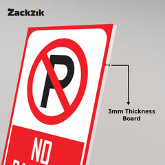 No Parking – Tow Away Zone