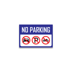 Professional Parking Control Sign for Offices