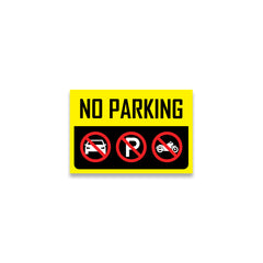Professional Parking Control Sign for Offices