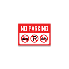 Professional Parking Control Sign for Offices