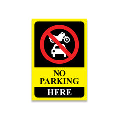 High-Visibility Parking Restriction Signage