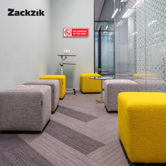 Bright Yellow Background for Maximum Visibility