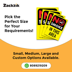 High-Visibility Safety & Health Warning Label