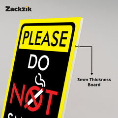 Bold & Clear Smoking Prohibition Sign