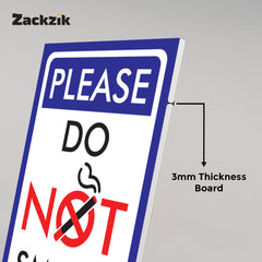 Bold & Clear Smoking Prohibition Sign