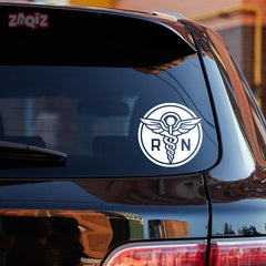 Registered Nurse Shield Sticker for Cars