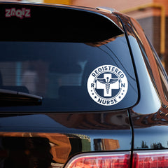Medical RN Safety Decal for Smooth Rides