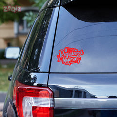 Durable Registered Nurse Sticker for Vehicles