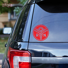 Registered Nurse Shield Sticker for Cars