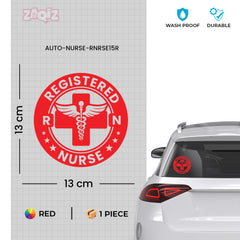 Medical RN Safety Decal for Smooth Rides