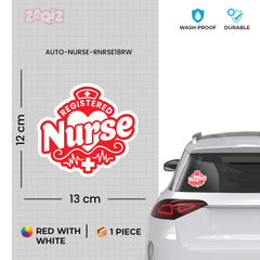 Healthcare Advocate Registered Nurse Decal