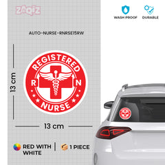 Medical RN Safety Decal for Smooth Rides