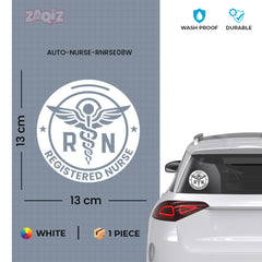 Healthcare Hero Registered Nurse Car Tag