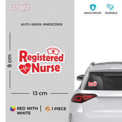 Bold Design RN Safety Tag for Vehicles