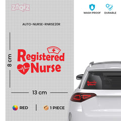 Bold Design RN Safety Tag for Vehicles