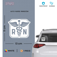 Registered Nurse Awareness Tag for Drivers