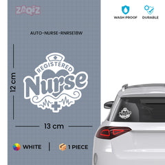 Healthcare Advocate Registered Nurse Decal