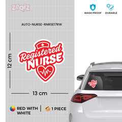 RN Warning Sign for Road Awareness