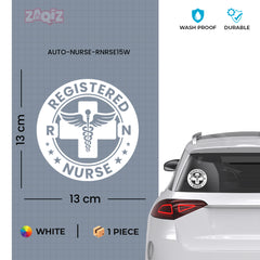 Medical RN Safety Decal for Smooth Rides