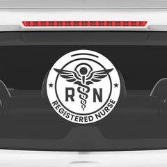 Healthcare Hero Registered Nurse Car Tag