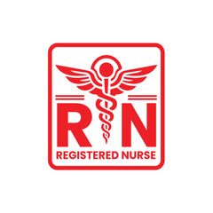 Professional RN Sign for Vehicle Safety