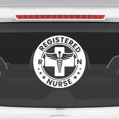 Medical RN Safety Decal for Smooth Rides