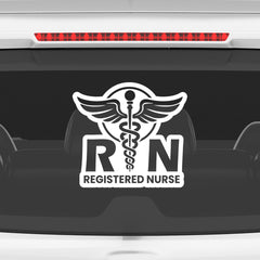 Compact RN Sticker for Vehicle Windows