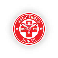 Registered Nurse Vehicle Tag for Safety