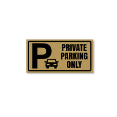 Stylish Owner’s Parking Sign Board | Waterproof & Durable