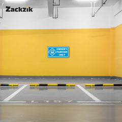 Owner’s Parking Sign Board | Reserved Parking Board by Zaqiz