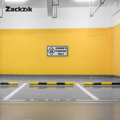 Owner’s Parking Sign Board | Reserved Parking Board by Zaqiz