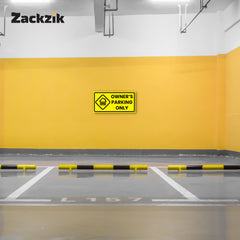 Owner’s Parking Sign Board | Reserved Parking Board by Zaqiz