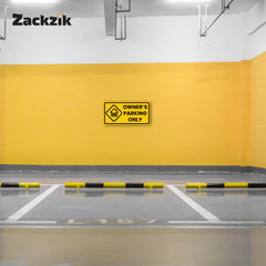 Owner’s Parking Sign Board | Reserved Parking Board by Zaqiz