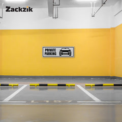 Custom Owner’s Parking Sign Board | Personalized Parking Name Board