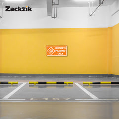 Owner’s Parking Sign Board | Reserved Parking Board by Zaqiz