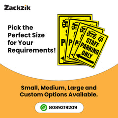 Owner’s Parking Board | Modern Look for Private Parking