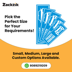 Custom Owner’s Parking Sign Board | Personalized Parking Name Board