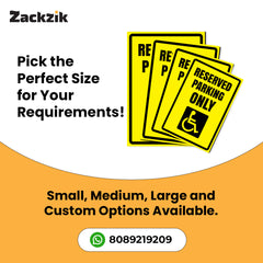 Acrylic Owner’s Parking Sign Board | Premium Finish